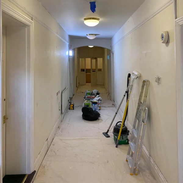 carehome decorating services wokingham-before